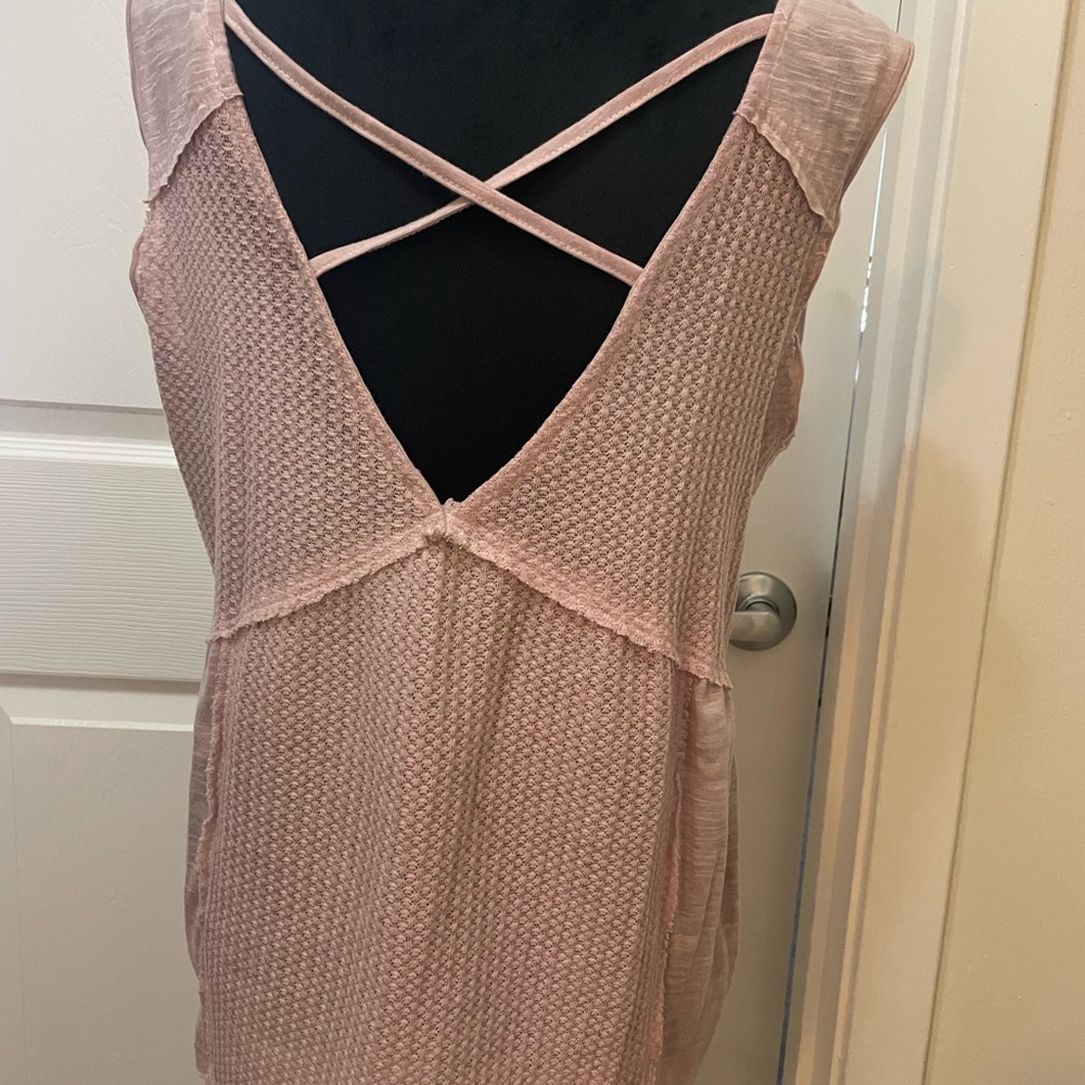 Mauve studded top
